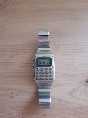 Seiko C 515  5000 Armbanduhr mit  Calculator  Selten