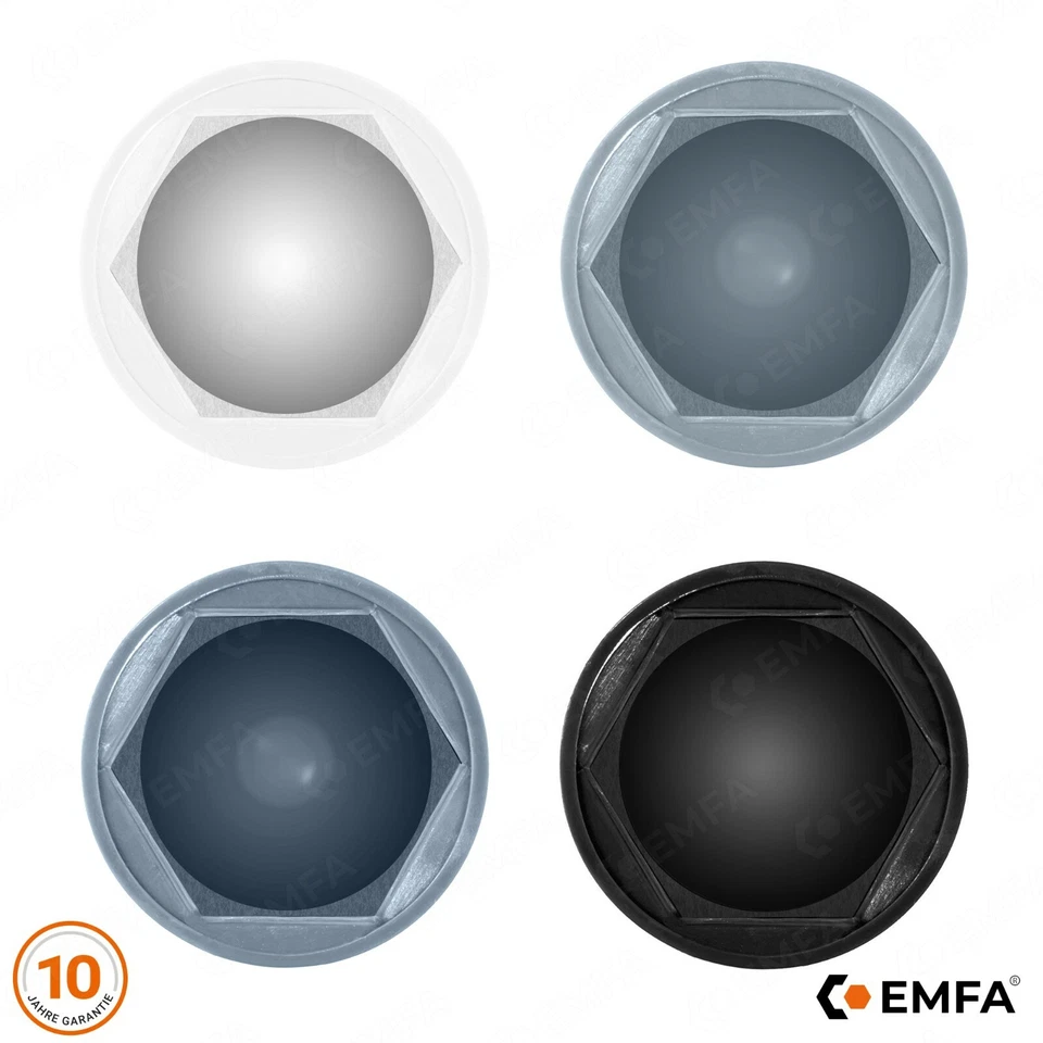 Cappuccio Cappucci protezione per viti copertura coperchi coprivite tappi cupola - Immagine 4 di 4