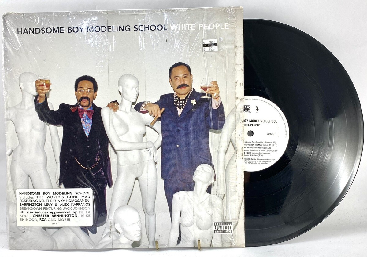 Handsome Boy Modeling School og 2LP レコード HANDSOME BOY MODELING SCHOOL WHITE PEOPLE 2004 LP EXC Vinyl
