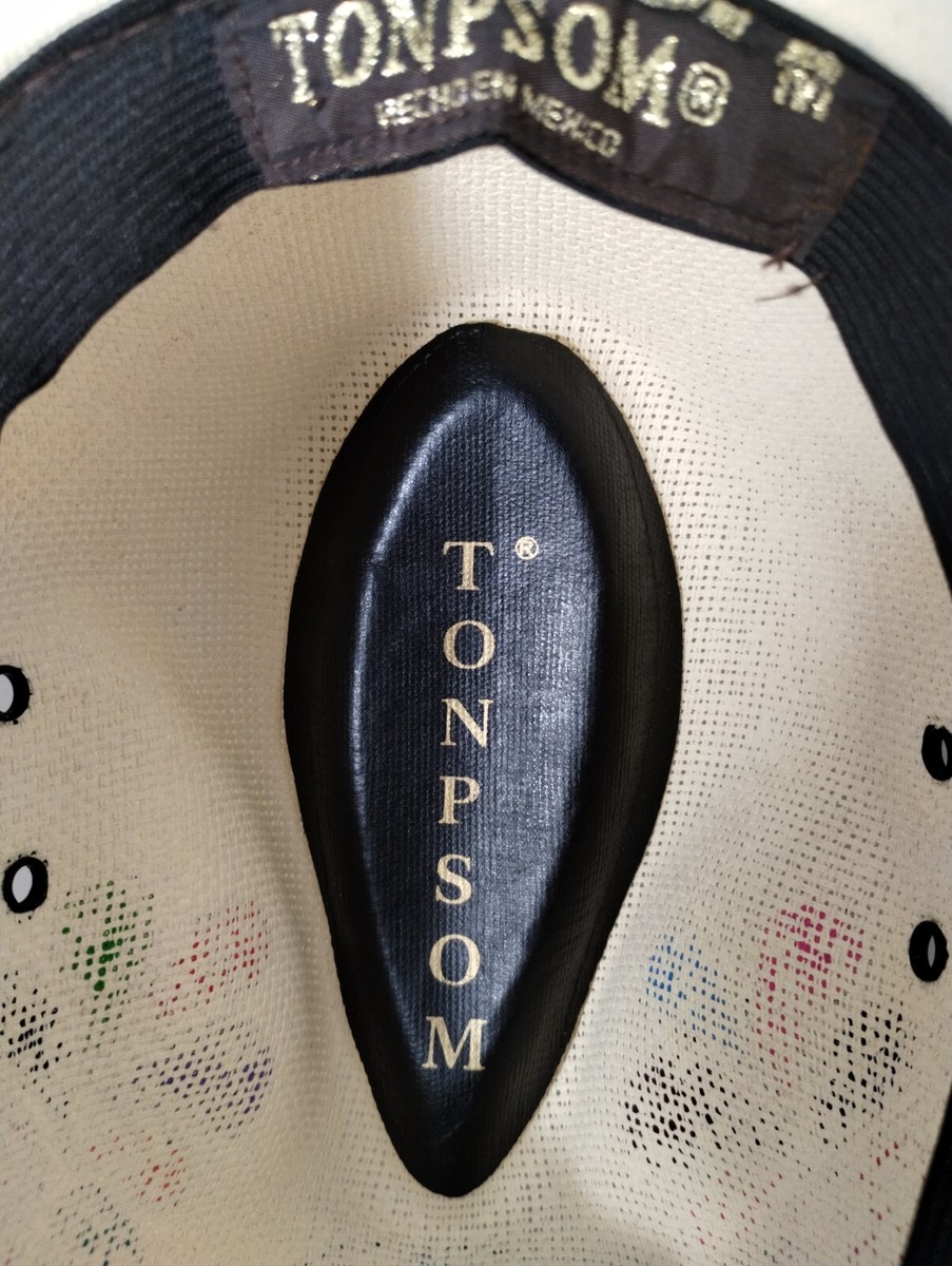 TONPSOM Mens Explorer Fedora Sugar Skull Safari Hat Size M  display picture 3