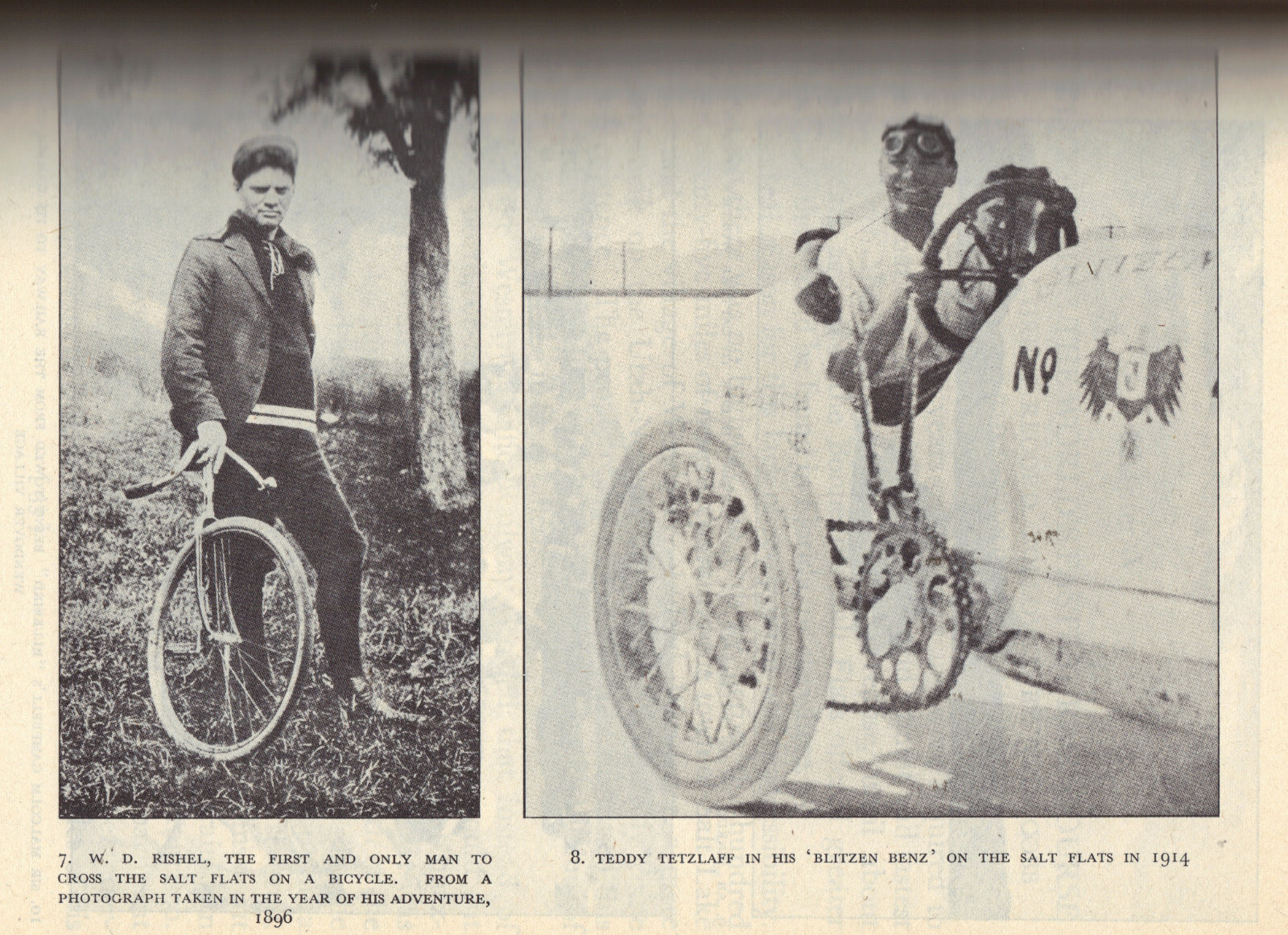 1947 SPEED ON SALT Vintage Bonneville flats Utah Auto Racing History streamliner