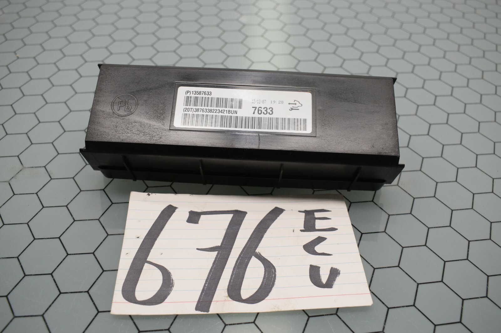 2013 Buick LaCrosse Temperature Control Module Computer #676-ECU