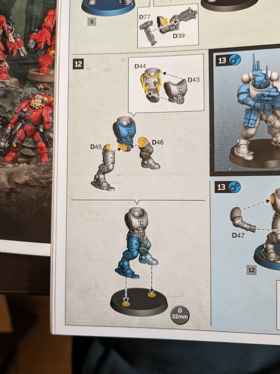 Bitz Warhammer 40k - Torso E Gambe Infiltrators / Incursors - Primaris Space Marines E-43