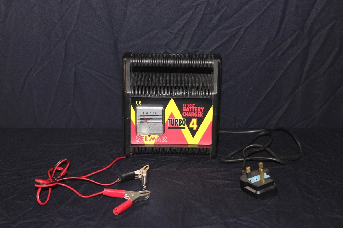 Selmar Turbo 4 12 Volt Battery Charger Input 240V eBay