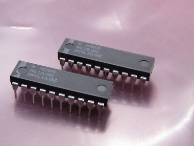 ( 2 PCS ) DMPAL12L6NC NSC PAL Programmable Array Logic Small PAL Family  NOS