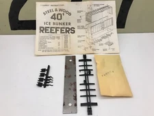 Athearn Ho Scale 40' Reefer Box Car Parts Lot New Old Stock.