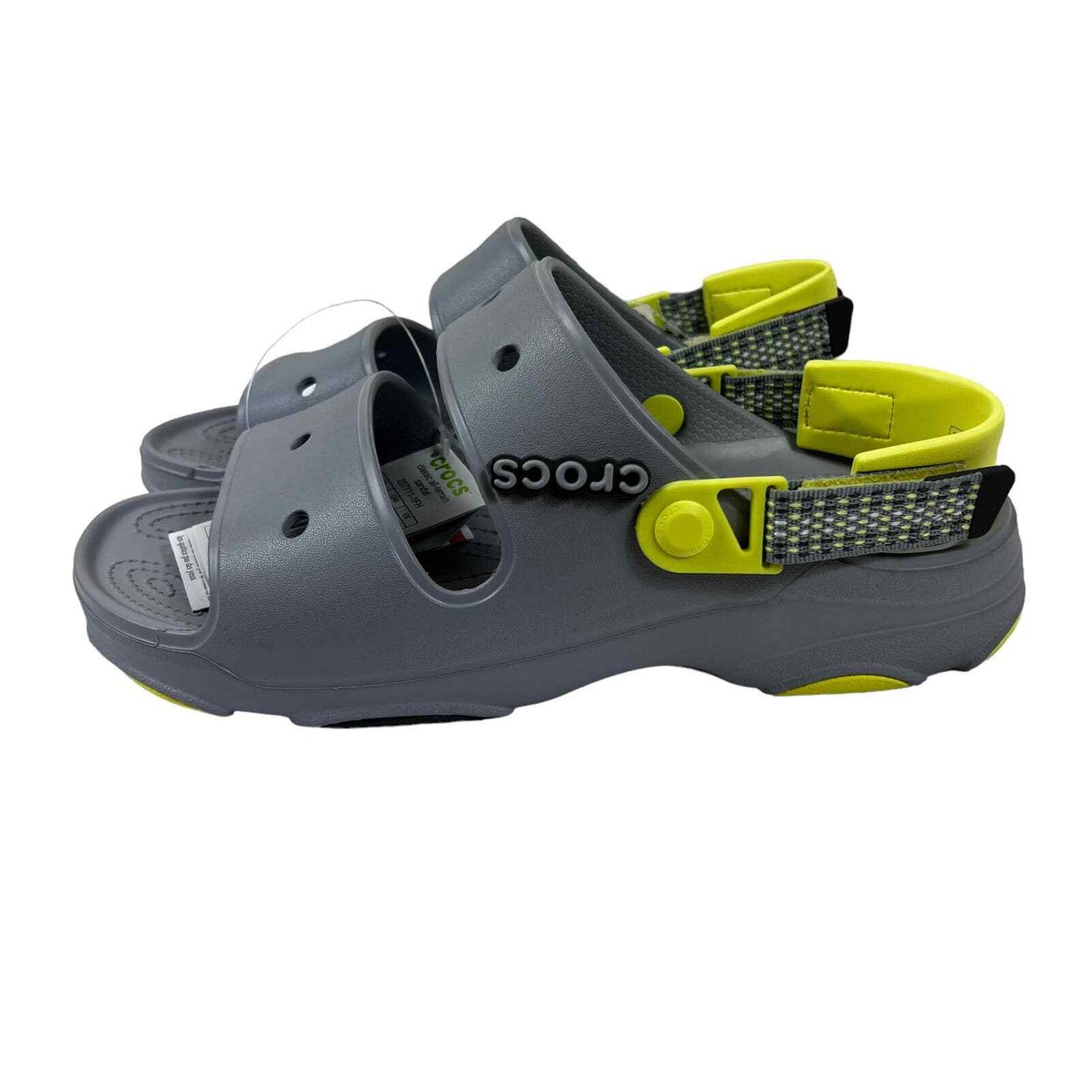 サンダル CROCS Men Sandals Grey 208170 ELEP Crocs Echo Slide Mens Sandals Grey 208170-1FT – Shoe Palace