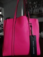 MARC JACOBS Textured Leather Tag Tote  