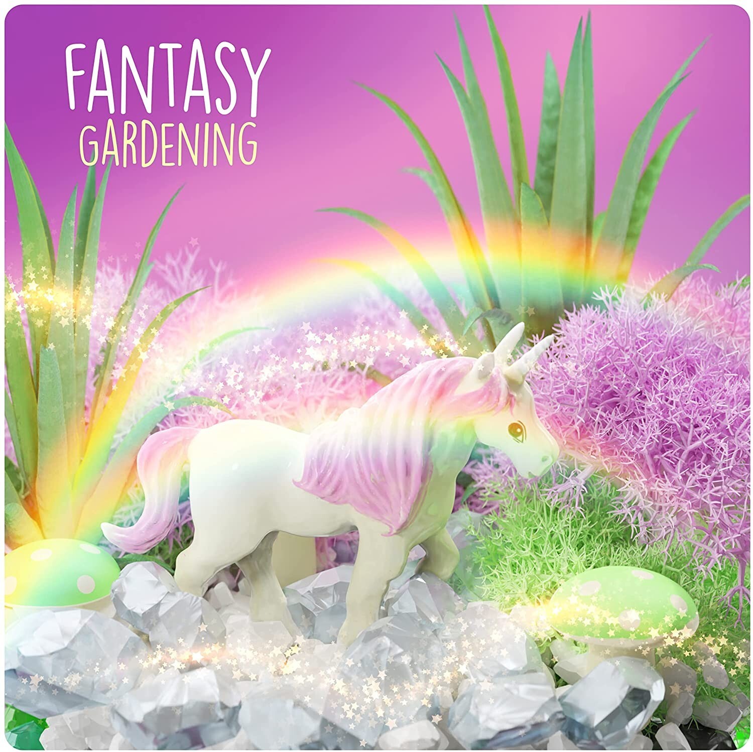 Dan&Darci Light-Up Unicorn Terrarium Kit for Kids - Best Unicorn Toys