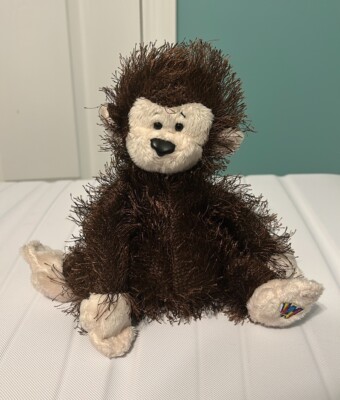 Ganz Webkinz Monkey, HM008 Plush Stuffed Animal Toy No Code