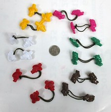 LOT OF 1 PACK, 2 PACK--12 COUNT "LADYFACE" GIRL PONYTAIL HOLDER, HAIR ACCESSORY