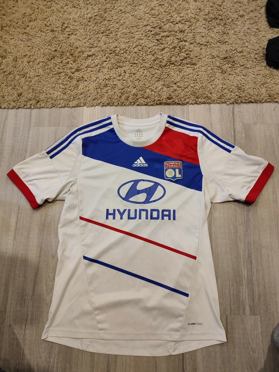 Olympique lyonnais adidas x23643 football shirt Soccer Jersey L | eBay