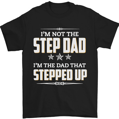 Im Not The Schritt Dad Stepped Geschnürt Vatertag Herren 100% Baumwolle