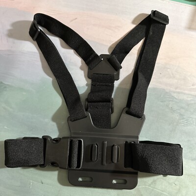 Adjustable Chest Mount Harness for Camera (Compatible with GoPro Hero Series)