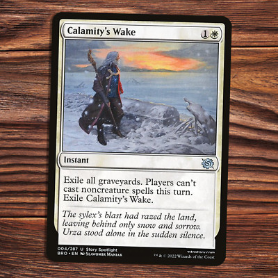 Calamity's Wake - NM - Brothers' War - MTG | eBay
