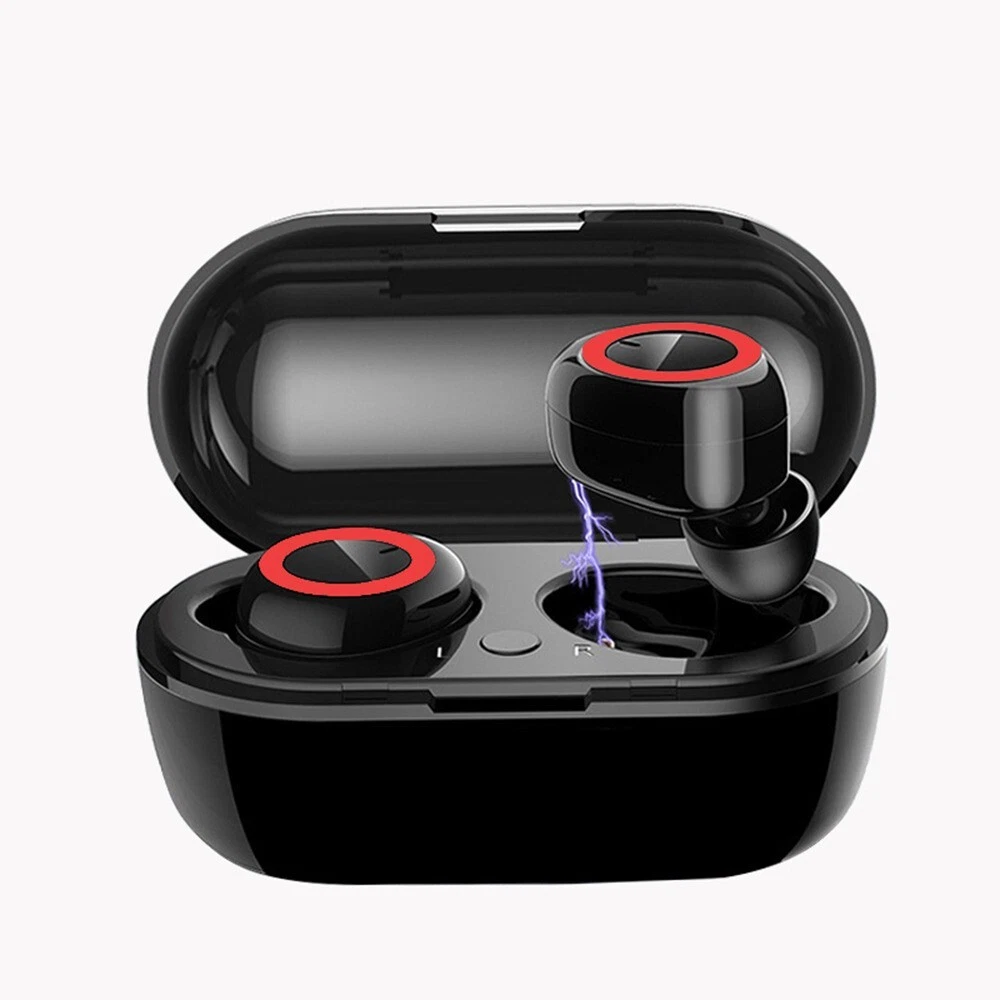 Wireless Touch Headset 5.0 for Sports and Outdoors with Charging Base