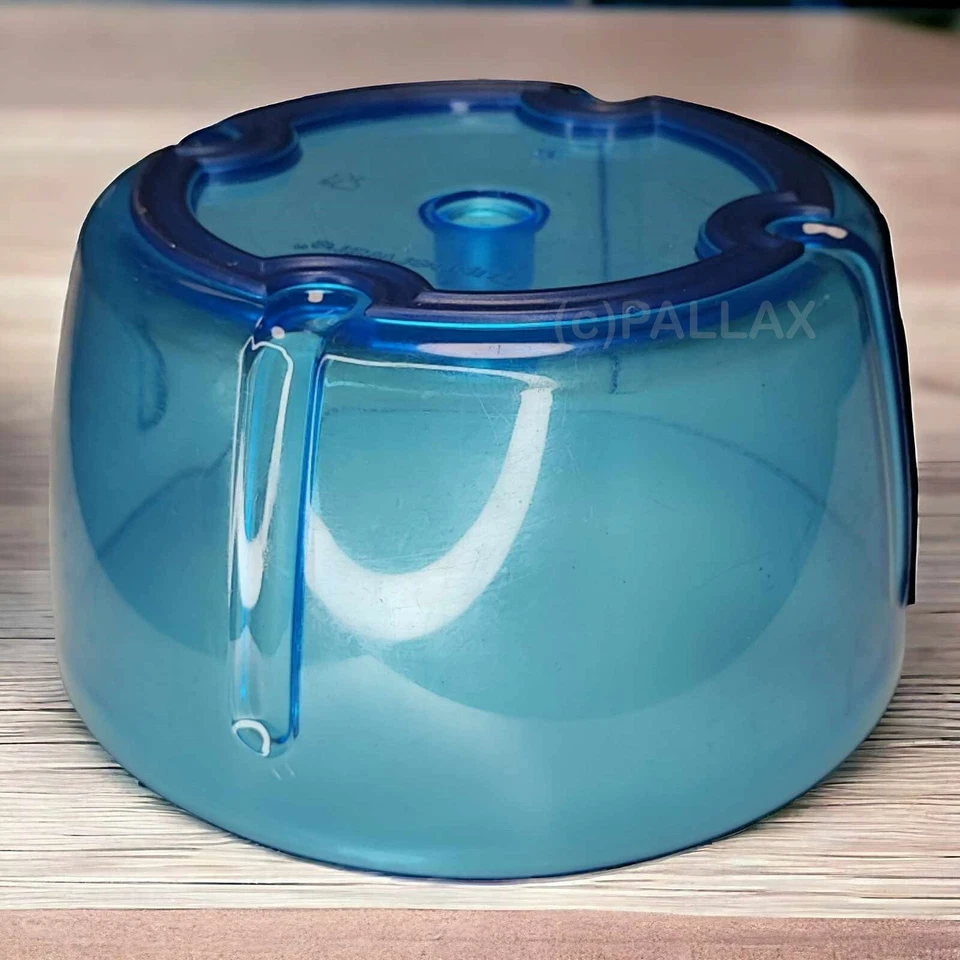 TUPPERWARE ERSATZTEIL BEHÄLTER 1,3 L  FÜR D130 D150 QUICK-CHEF 2 UND 3 BLAU - Bild 2 von 2