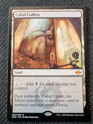 MTG CABAL COFFERS MODERN HORIZONS 2 MYTHIC NM/M