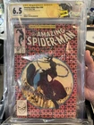 Amazing Spider-Man #300 SS CGC 6.5 Todd McFarlane Venom Label