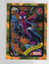 SPIDER-GIRL 2025 TOPPS MARVEL CHROME SAPPHIRE CARD #143 /50