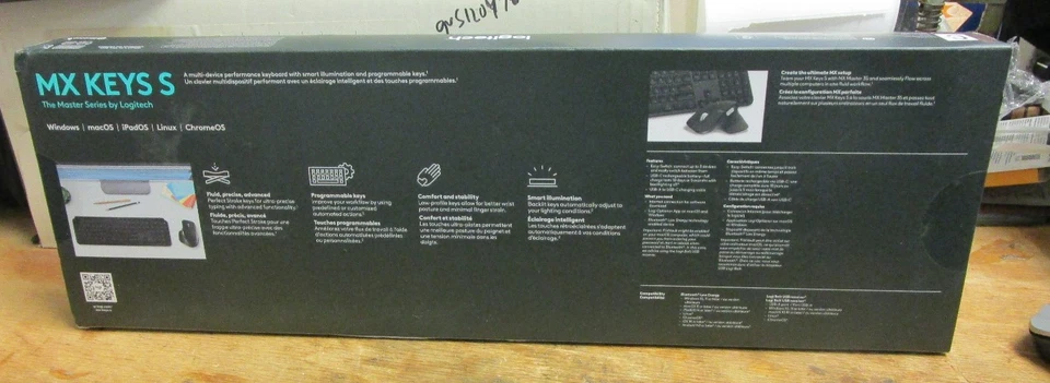 Logitech MX Keys S Wireless Illuminated Keyboard - Image 2 of 4