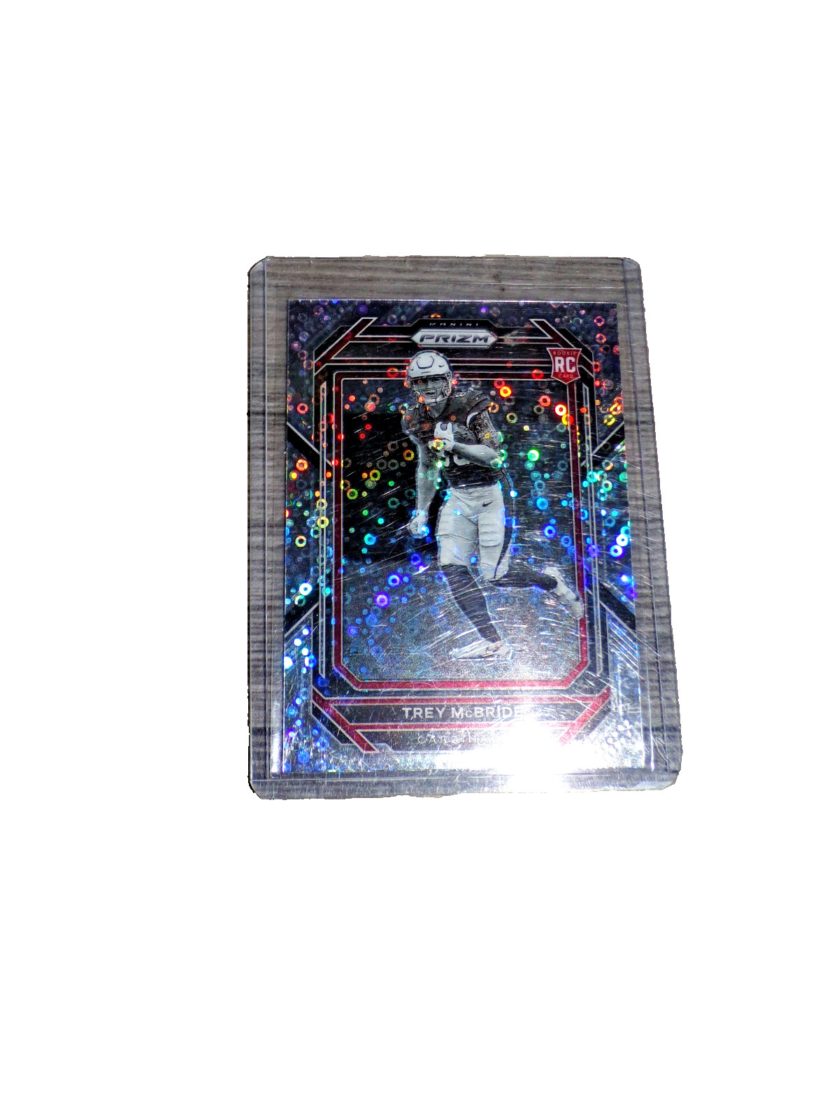 Trey McBride 2022 Panini Prizm Rookie Variation No Huddle Prizm #327 Rookie RC