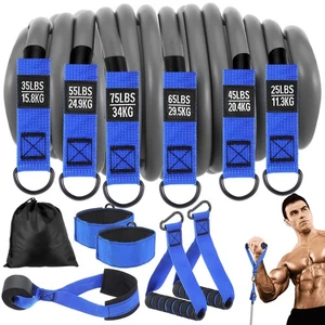 Bandes de résistance lourdes pour travailler dehors, 300lbs Bandes d'exercice avec poignées