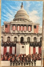 President Ronald Reagan's Speech January 20, 1981 Vintage Postcard Unposted