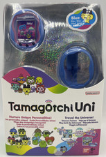 Tamagotchi Uni Blue Bandai WiFi Connected Virtual Haustier Armband Uhr DE Neu