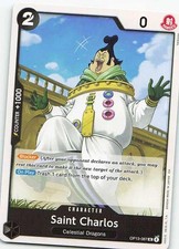 Saint Charlos OP13-087 Wings of the Captain Common NM One Piece TCG