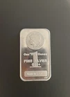 One Troy Ounce Fine Silver .999 Bar