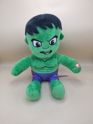 THE AMAZING HULK sprechende 2012 Marvel Hasbro Plüschfigur 16 Zoll funktioniert
