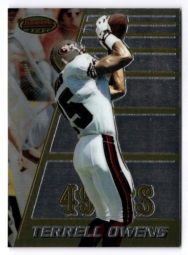 Terrell Owens #147 1996 Bowman's Best card