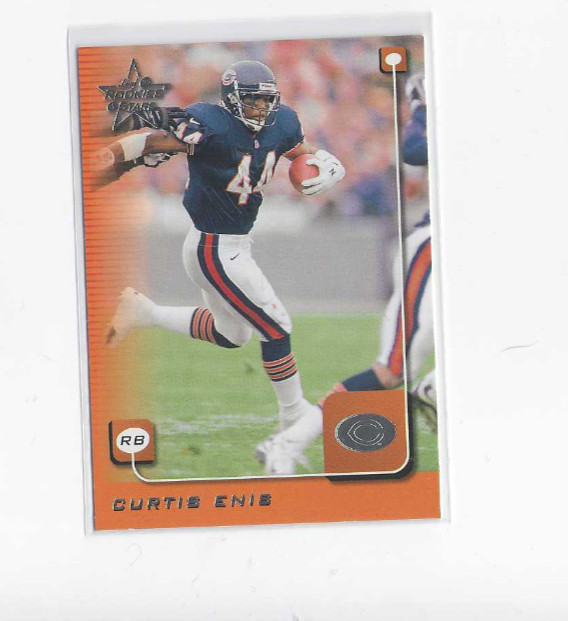 1999 Leaf Rookies and Stars Curtis Enis Rookie #38 Bears