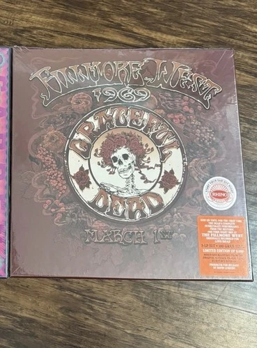 SEALED Grateful Dead Fillmore West March 1, 1969 Box Set LP Vinyl Record Album