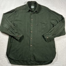 Vintage MOSCHINO Jeans Button Up Shirt Mens M Green Peace Star AOP Made In Italy