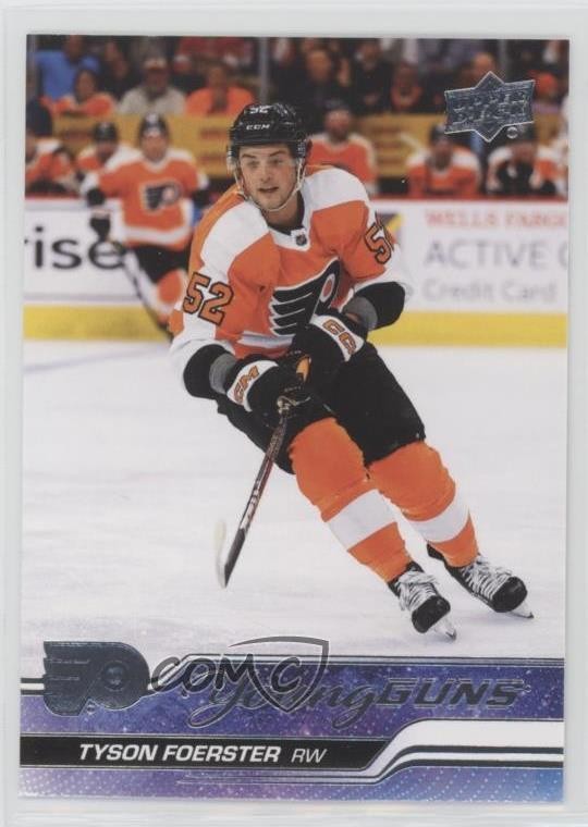 2023-24 Upper Deck Series 1 Young Guns Tyson Foerster #225 13c1