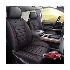 Seat Covers Custom Fit for 2019-2023 2024 Silverado Sierr...