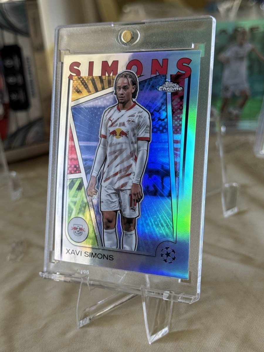 Xavi Simons 2024-25 Topps Chrome UCC #37 Hero Variation SSP