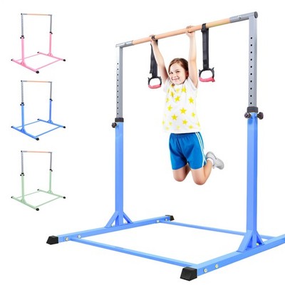 Premium Turnreck für Kinder, höhenverstellbares Turngerät für Indoor & Outdoor, 