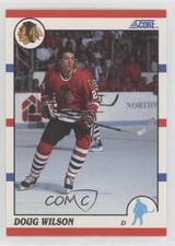 1990-91 Score Doug Wilson #280 HOF 0s2w