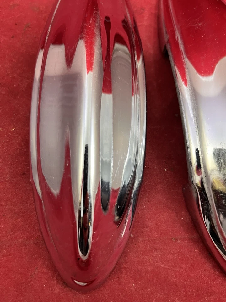 Par de protectores de parachoques Chevrolet 1934-1935 Foto 2 de 4