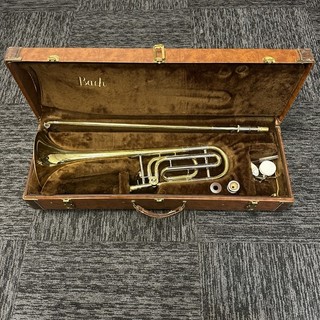 Vintage Bach Stradivarius Model 42 Tenor Bb Trombone F Attachment Case 58033