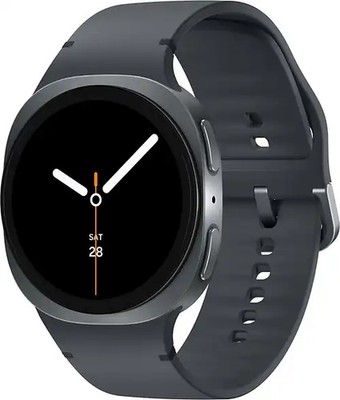 Samsung Galaxy Watch8 44 mm Aluminiumgehäuse graphite am Sport Band M/L graphite