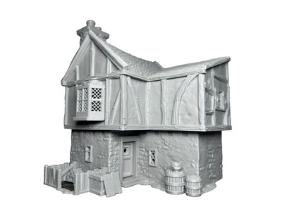 Briarwood House 4 Medieval Fantasy Terrain 3D Printed - Tabletop RPG Gaming 28mm