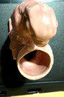 Vtg Nelson McCoy Pottery 1940’s  USA Pink Parrot Planter Vase — photo 6