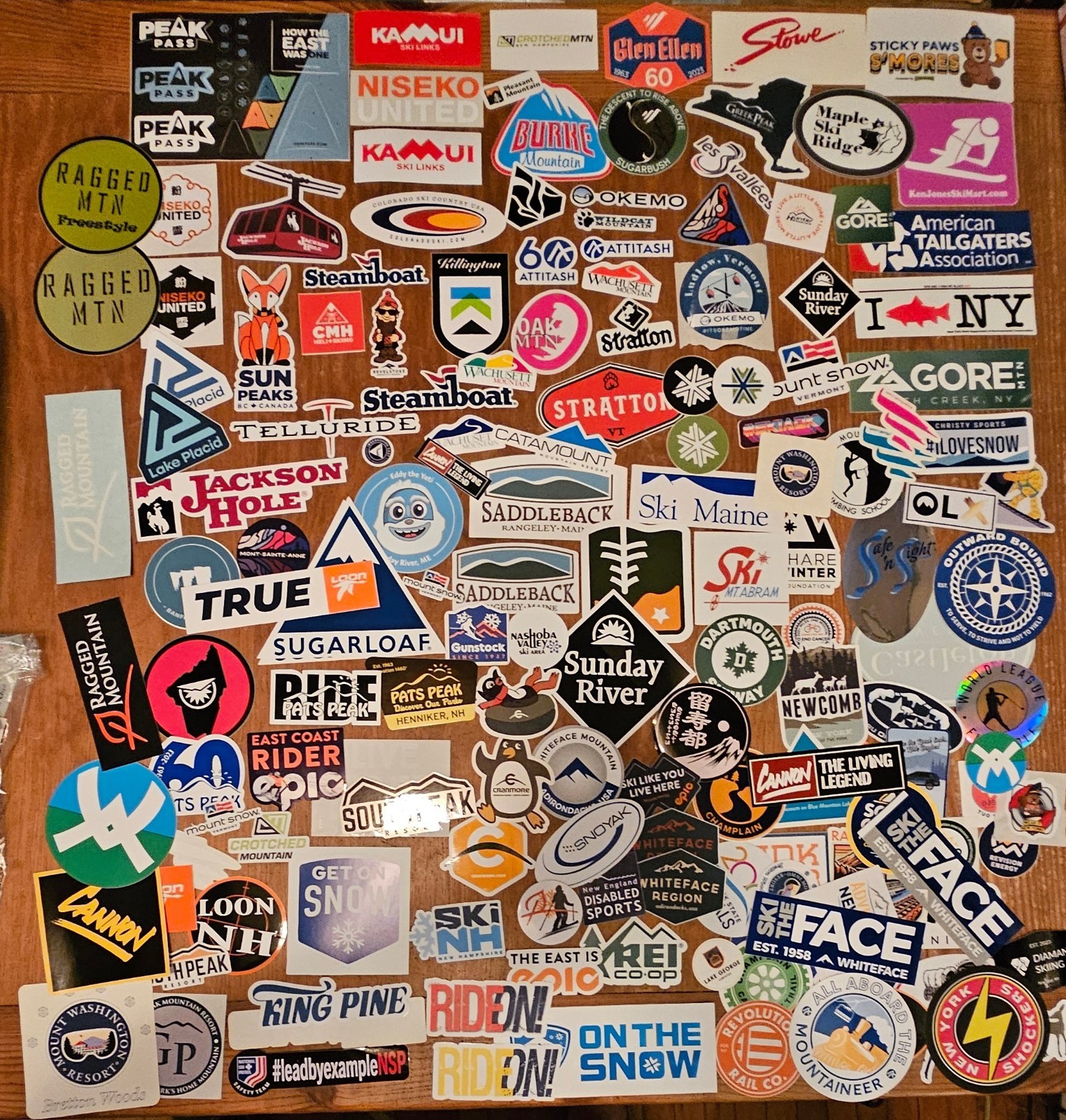 170+SKI AREAS,  SKIING & ADVENTURE  DECALS WITH HUGE BONUS!!!  SEE DESCRIPTION.