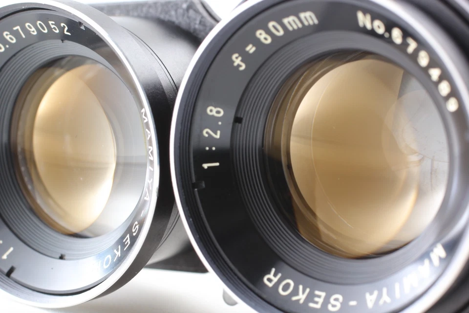 Blue Dot【 Exc+5 】 Mamiya C330 Pro Sekor 80mm F2.8 6x6 TLR Film Camera From JAPAN - Image 3 of 4