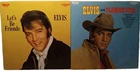 Elvis Presley LP Records Lot of 2- Let's Be Friends and Elvis Sings Flaming Star