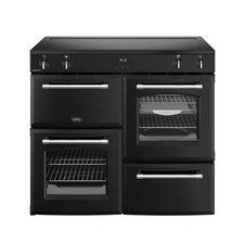 Belling Farmhouse 100cm Induction Range Cooker Black 100Ei Grade C